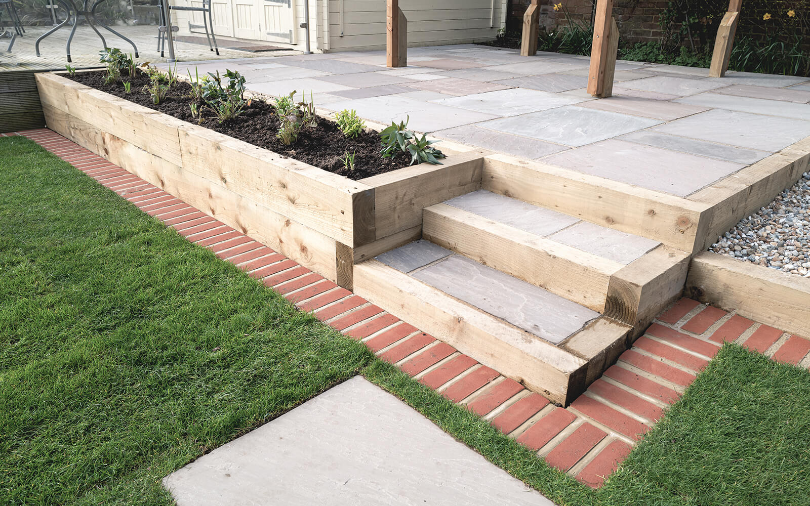 Timberland Landscaping Work